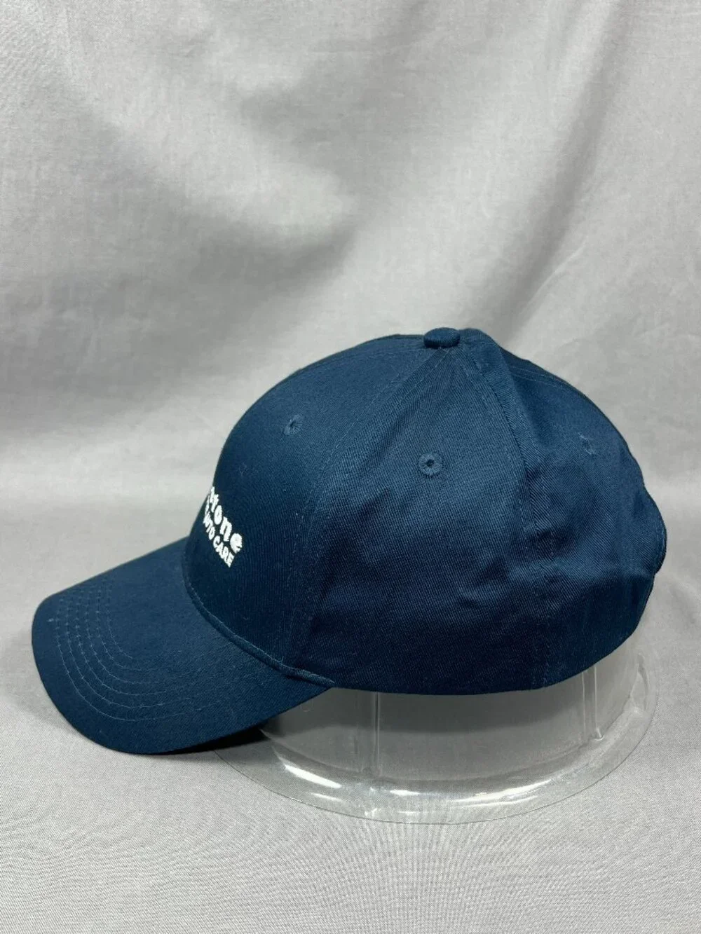 Firestone Complete Auto Care Youth Kids Cap Strapback Hat Navy Blue Adjustable